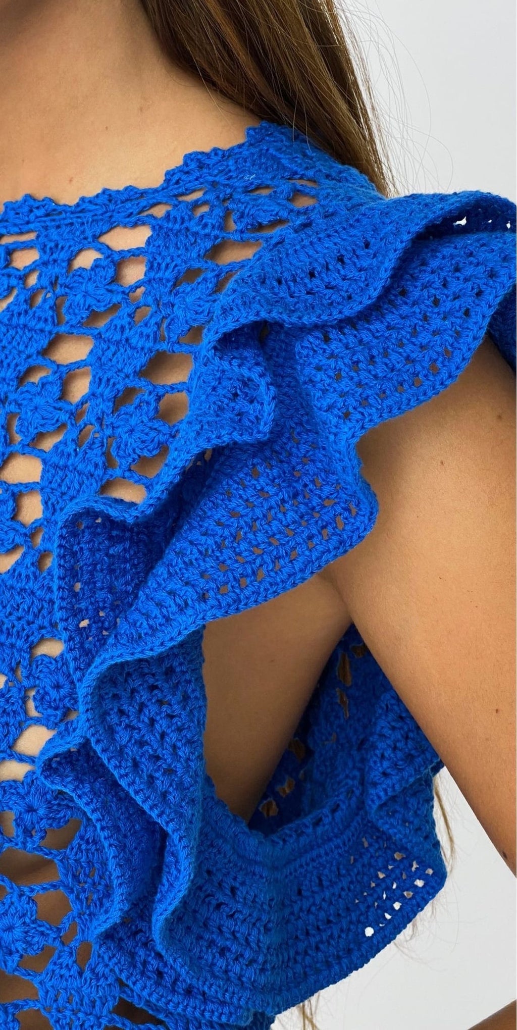 Zara Handmade crochet crop top