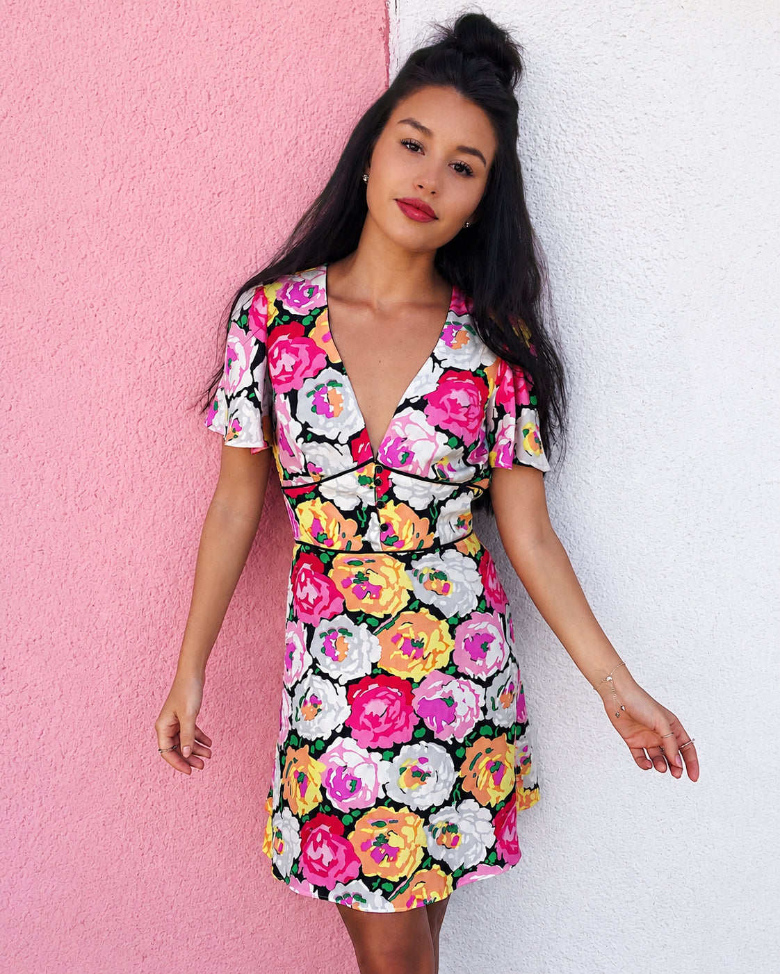 Zara
Floral mini dress