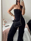 Zara
Bustier Cargo Jumpsuit