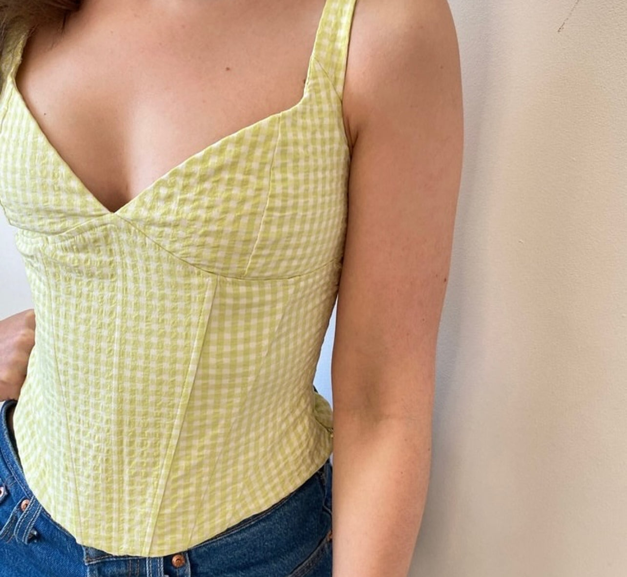 Zara
Bustier corset top