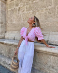 Zara
Cropped puffy sleeve top
