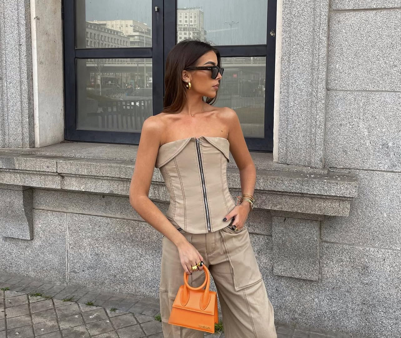 Zara
Cargo Bustier Top