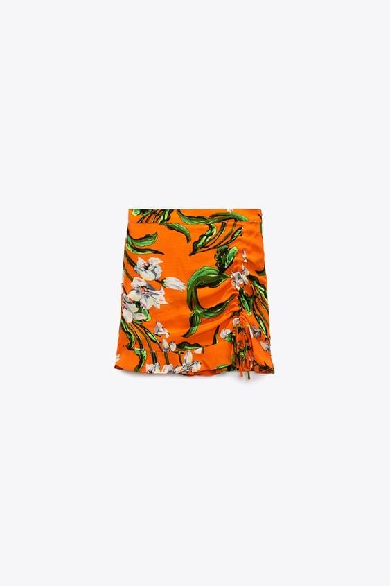 Zara 
Tropical skort