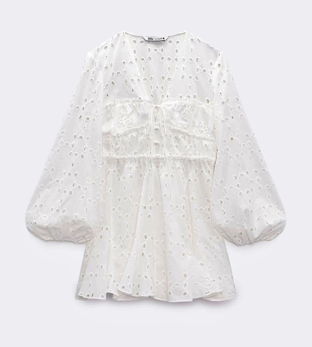 Zara
Cutwork Mini dress