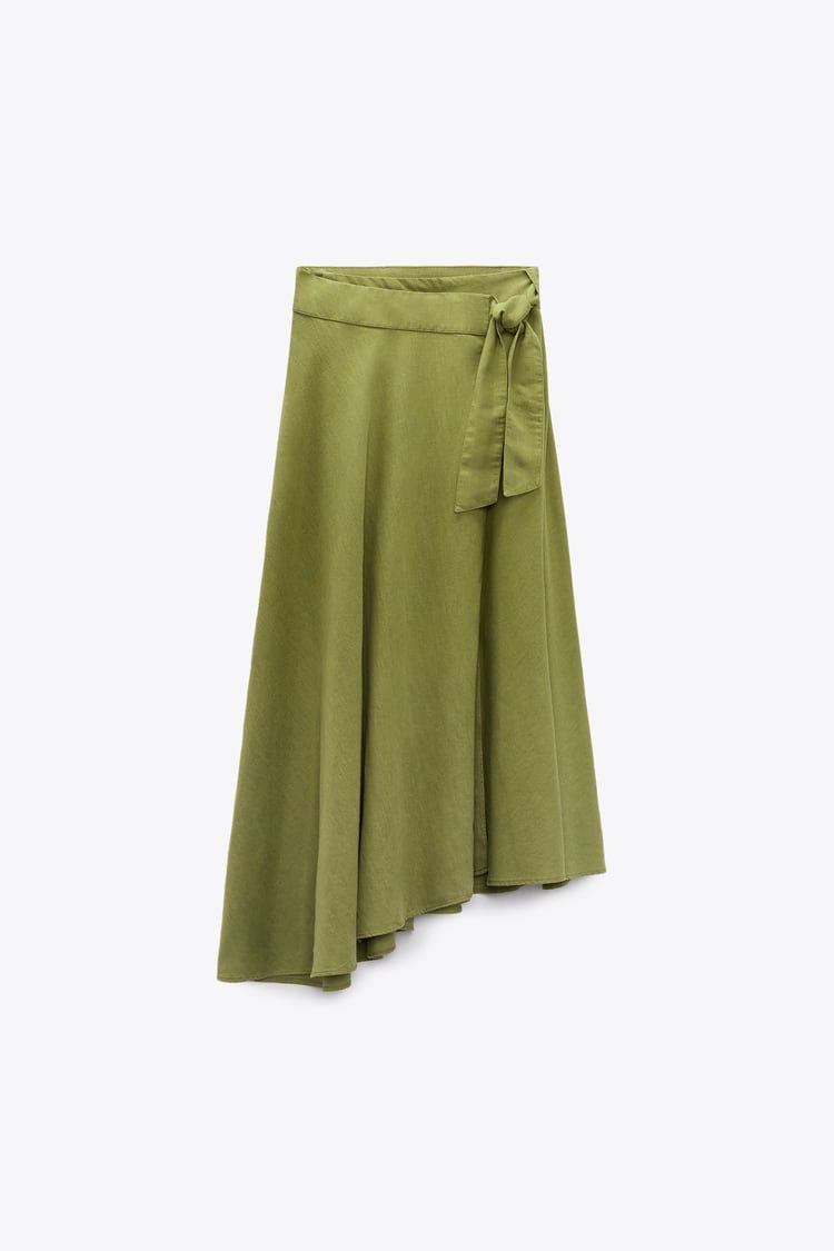 Zara
Wrap Linen Skirt