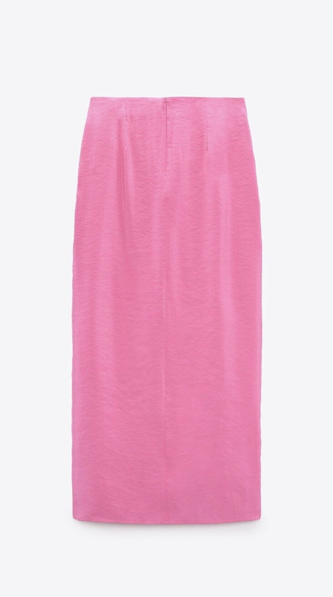 Zara
Wrap midi skirt