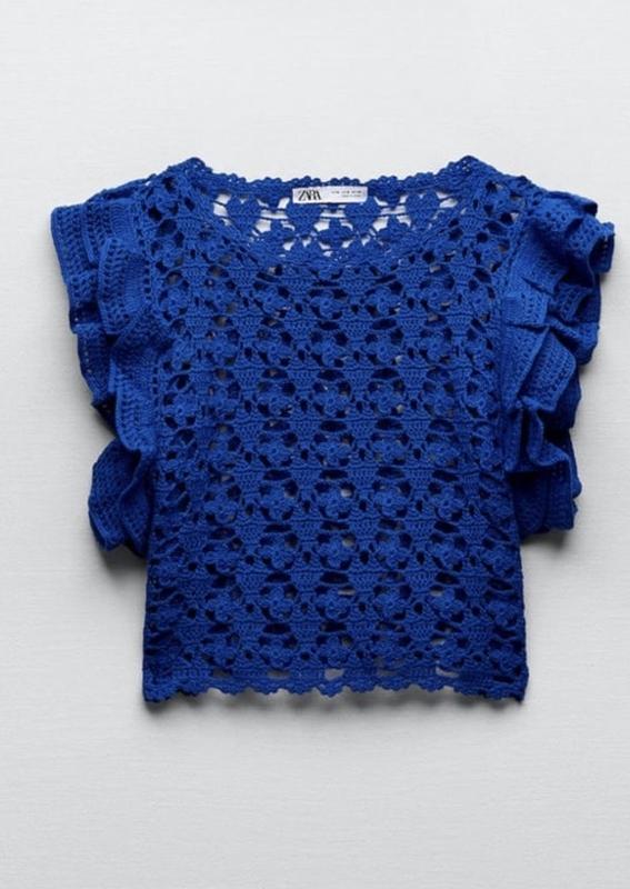 Zara Handmade crochet crop top