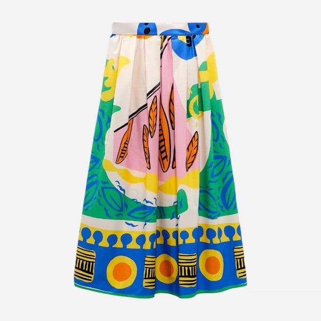 Zara
Abstract Print Skirt