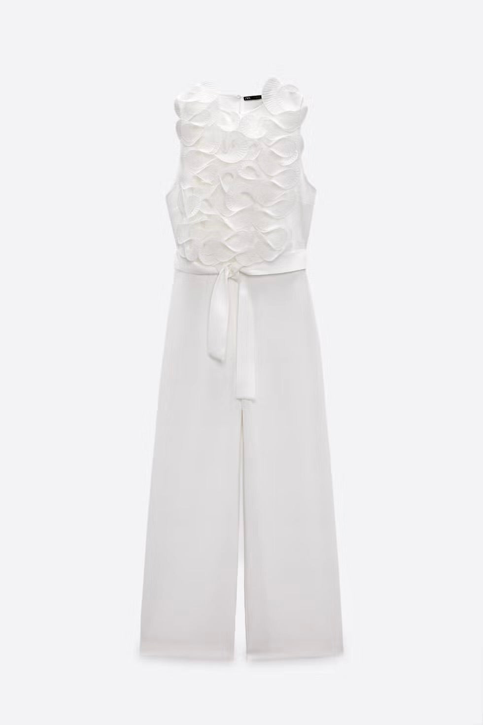 Zara
Ruffled Orangza Jumpsuit
