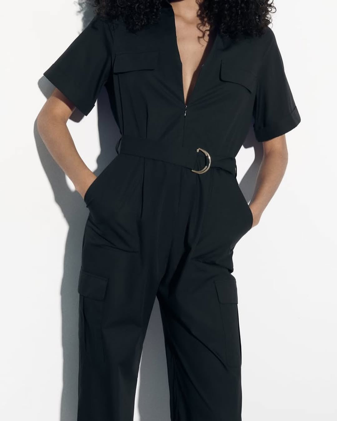Zara Cargo jumpsuit