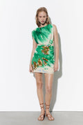 Zara
Tie-dye Ruched Dress
