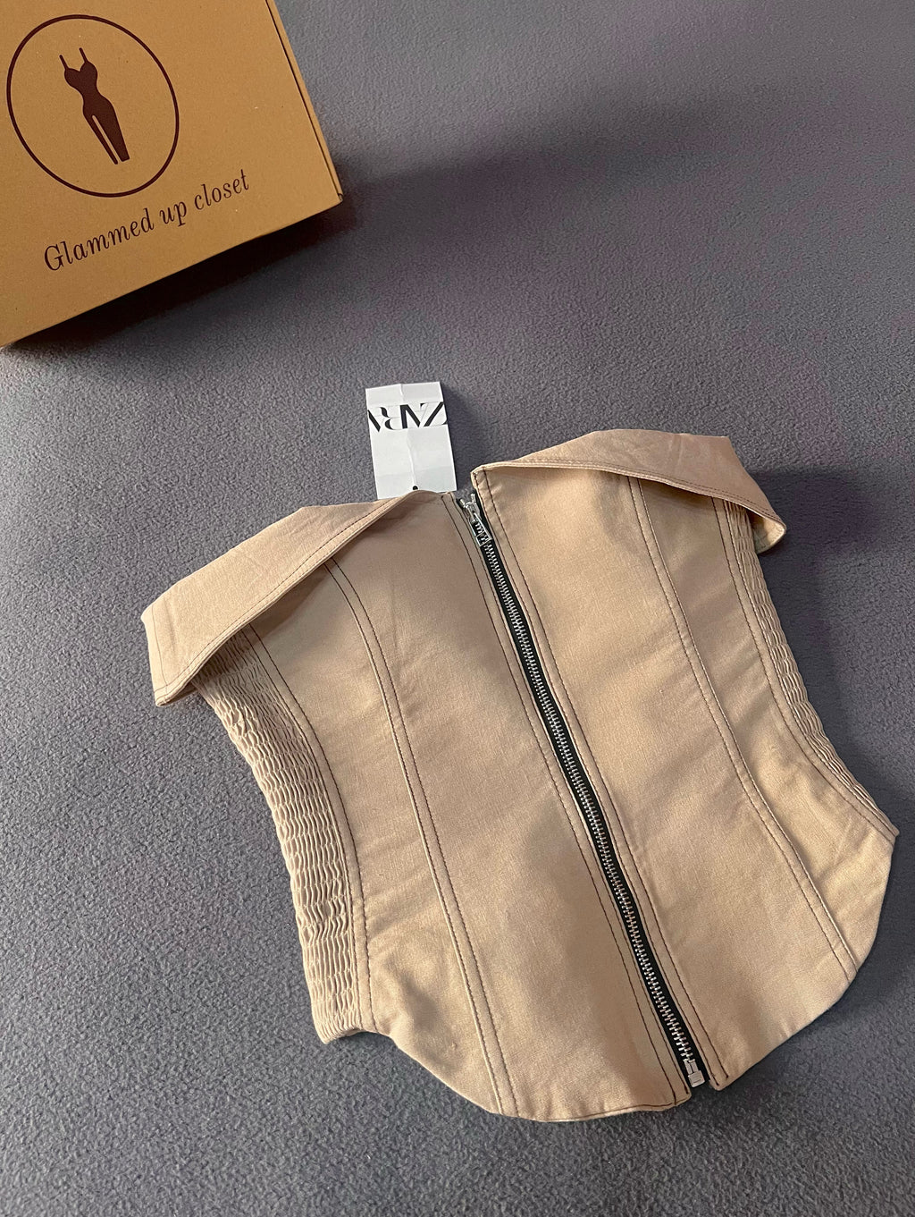 Zara
Cargo Bustier Top