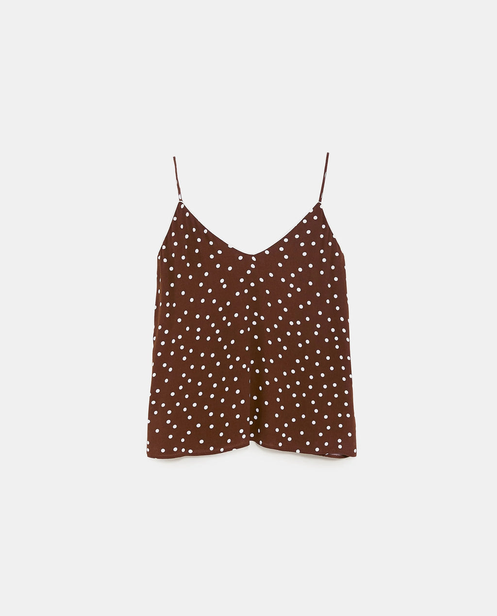 Zara
Polka dot strappy top