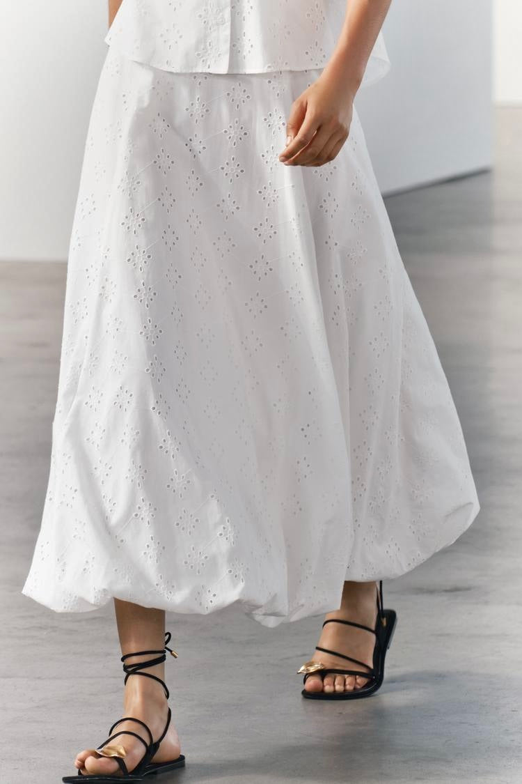 Zara
Bubble hem skirt
