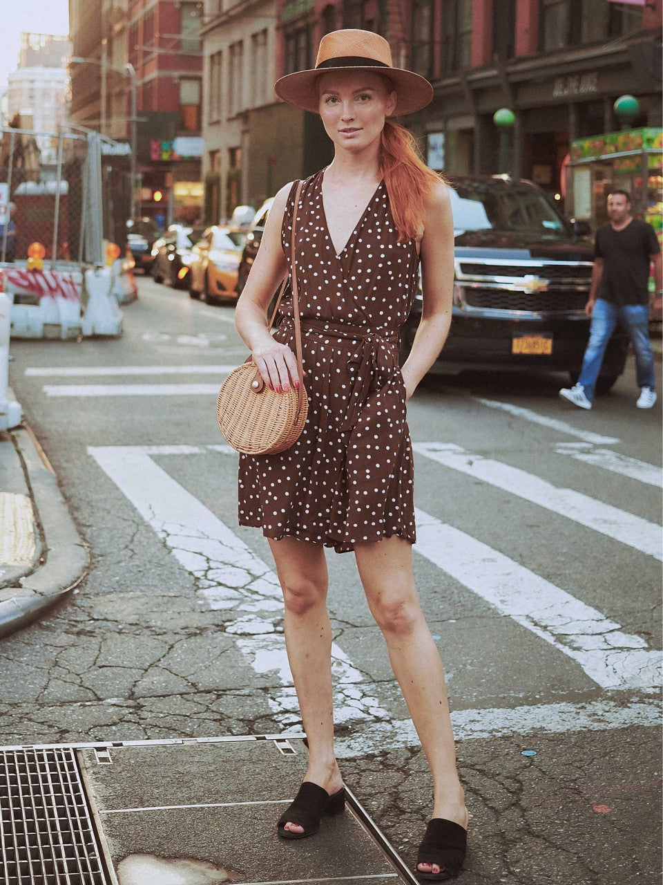 Zara
Polka dot romper