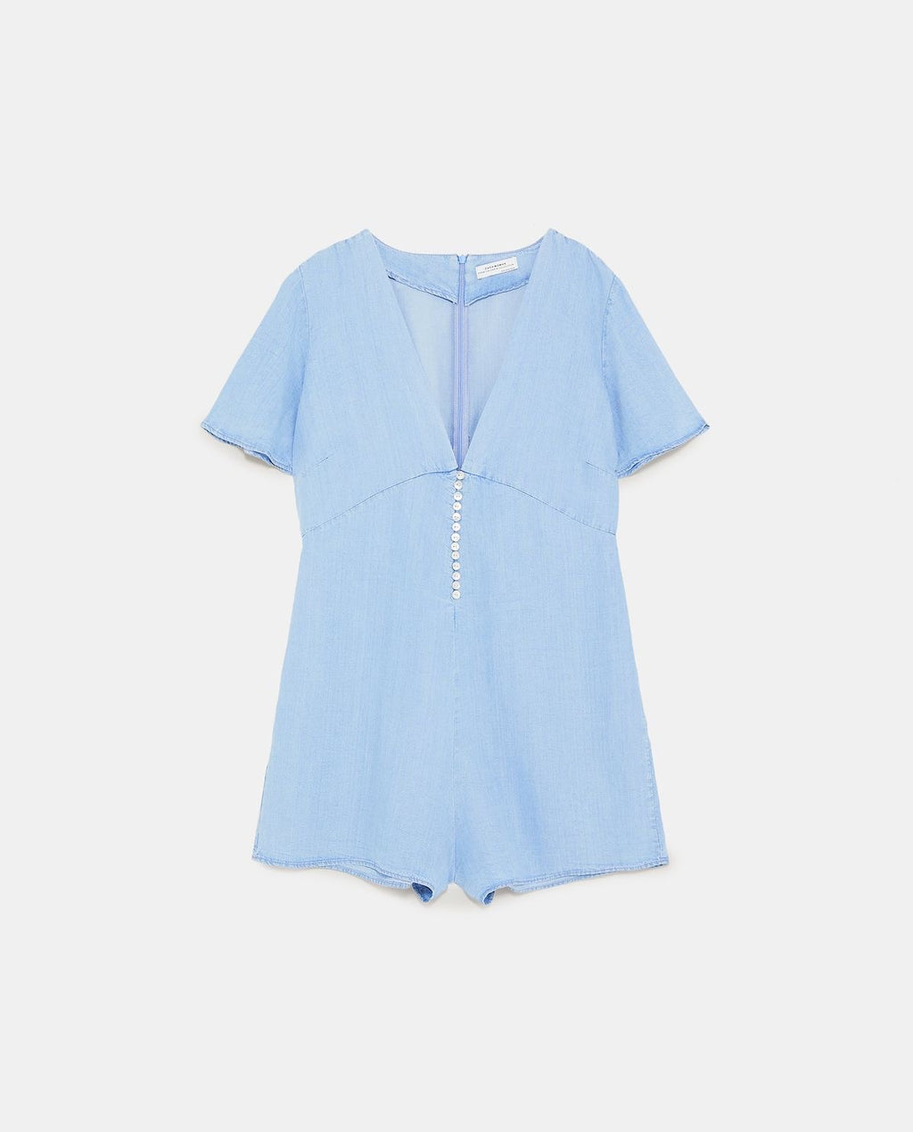 Zara denim romper