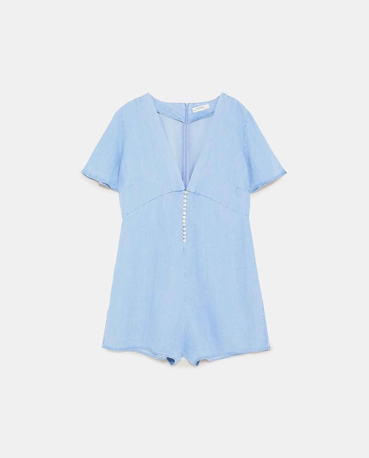 Zara denim romper