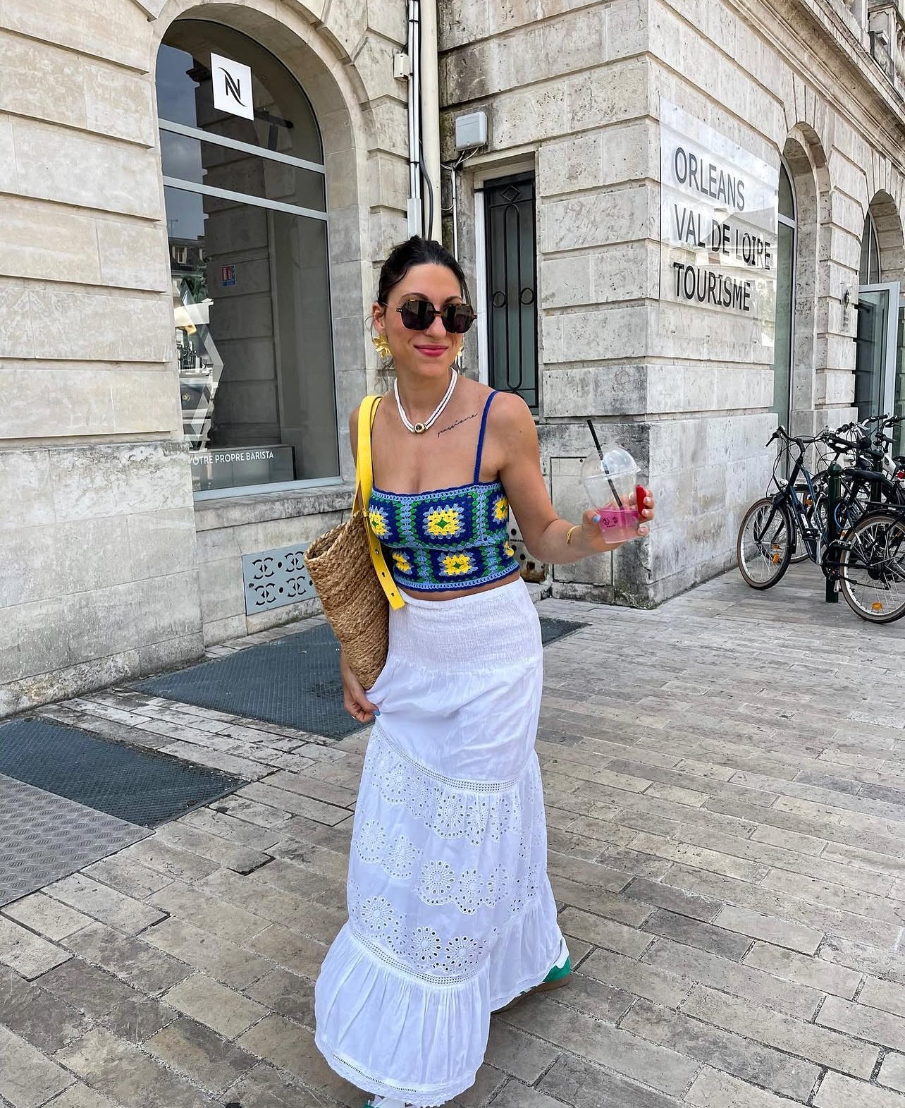Zara
Crochet cropped top