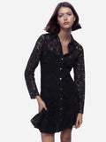 Zara
Lace buttoned dress