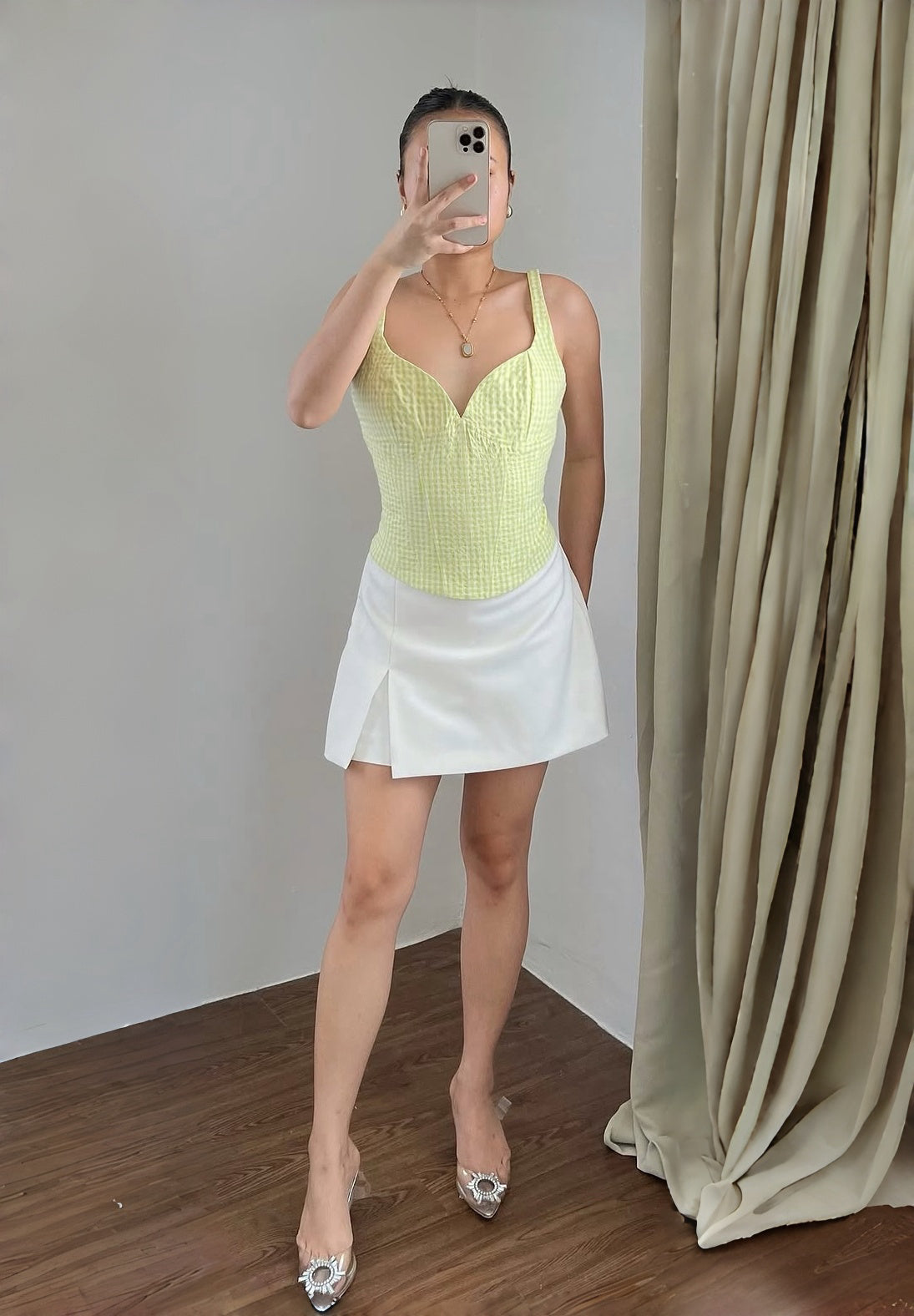 Zara
Bustier corset top