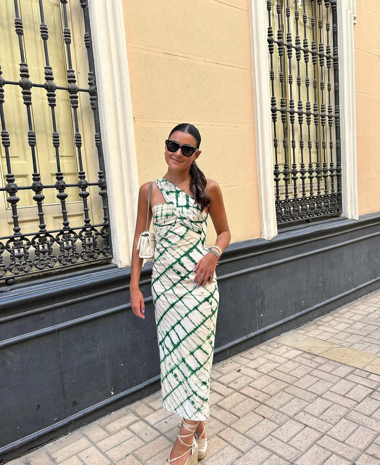 Zara
Geometric Tie-dye Dress