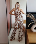 Zara
Satin halter jumpsuit