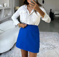 Zara tailored mini skirt