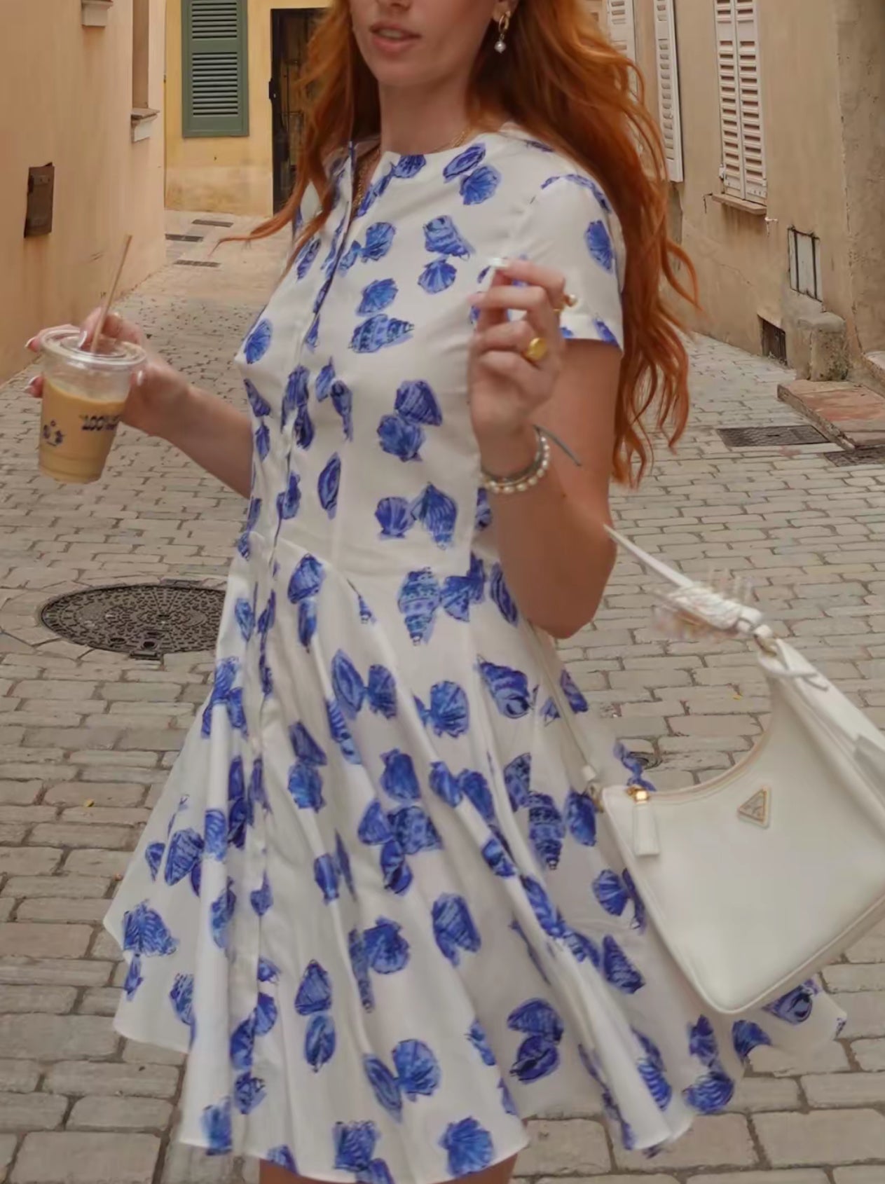 Zara 
Seashell Sundress