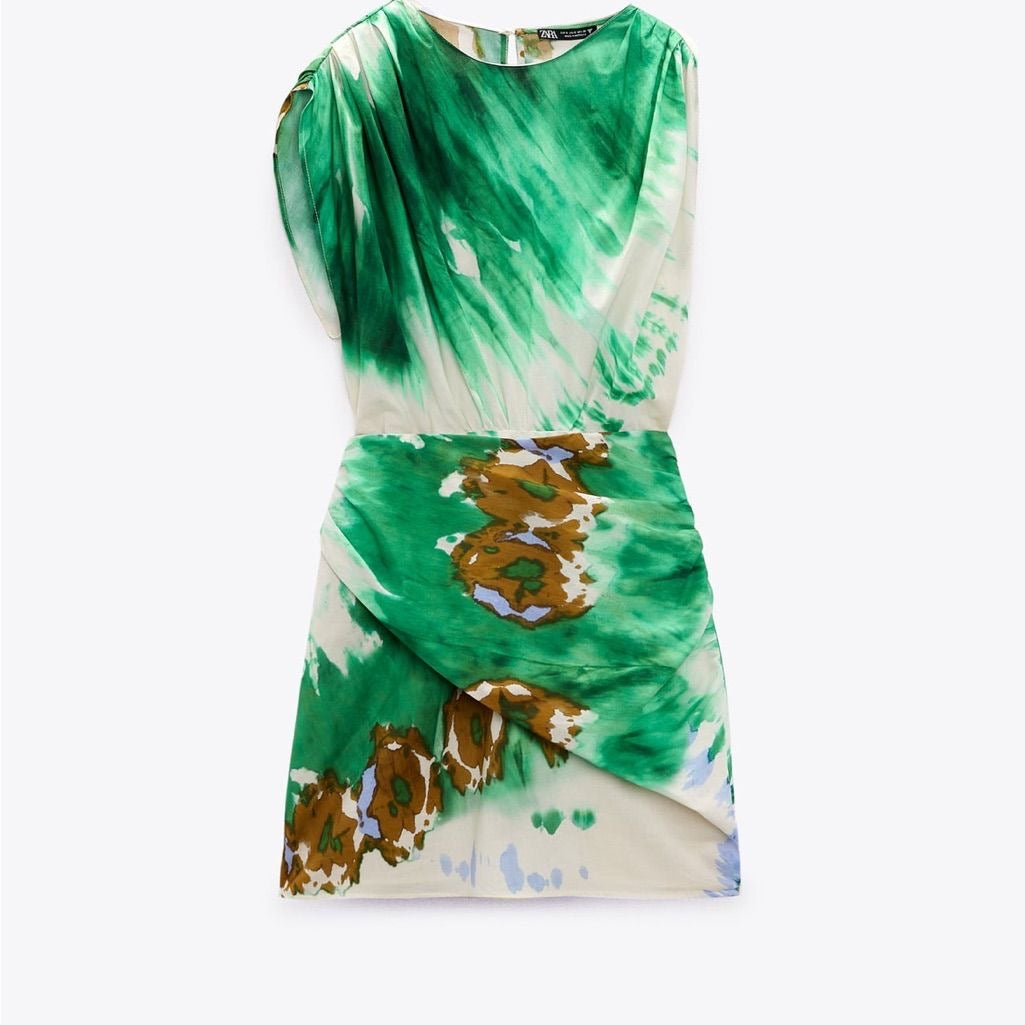 Zara
Tie-dye Ruched Dress